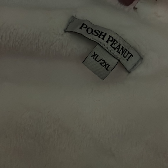 Posh peanut Georgette Adult Long Sleeve Plush Robe - Picture 5 of 5